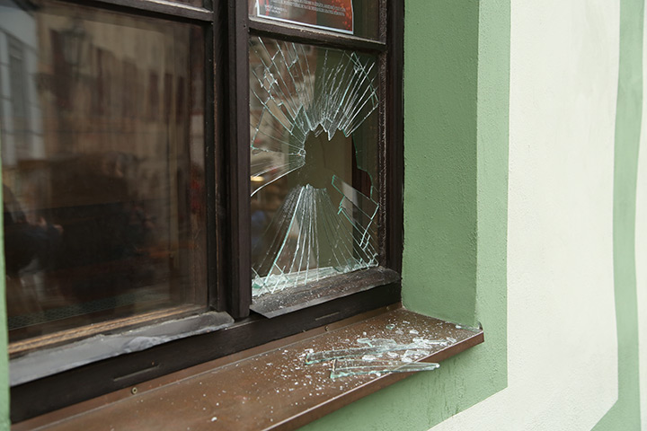 A2B Glass are able to board up broken windows while they are being repaired in Dollis Hill.